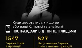 Куди звертатися, якщо ви або ваші близькі та знайомі постраждали від торгівлі людьми