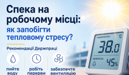 Спека на робочому місці: як запобігти тепловому стресу