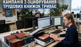 ПФУ: кампанія з оцифрування трудових книжок триває