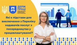 Які є підстави для прийняття рішення про виключення з Переліку надавачів послуг з посередництва у працевлаштуванні?